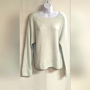 Cozy Knit Sweater in Light Mint. M